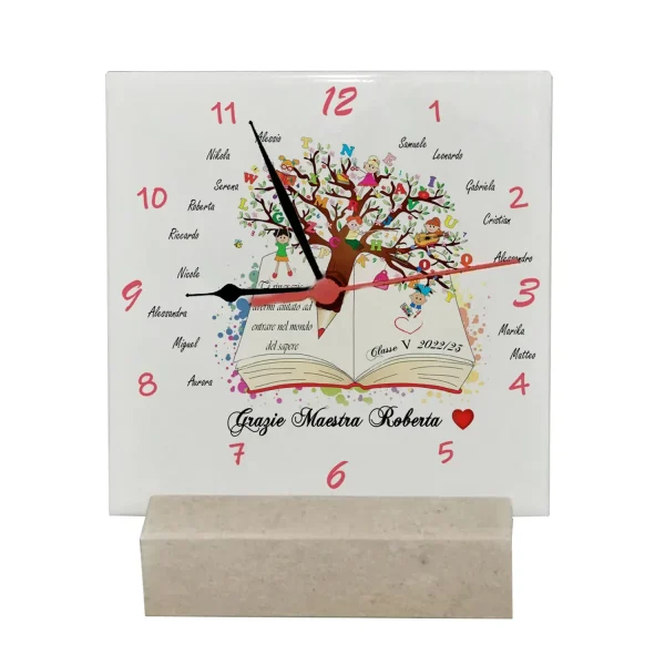 Orologio in ceramica Maestra