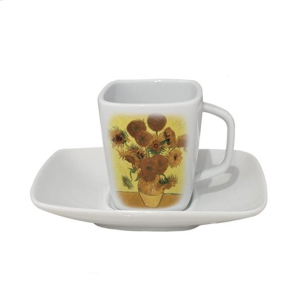 Tazzina caffè I Girasoli di Van Gogh