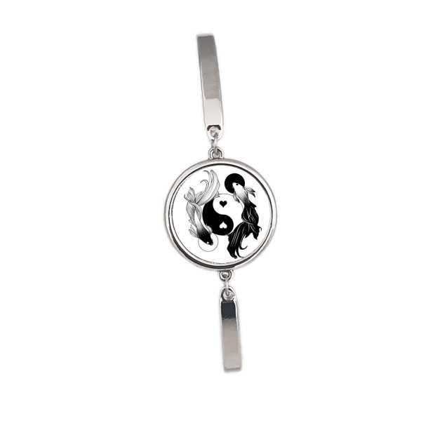 Bracciale con nome Yin Yang