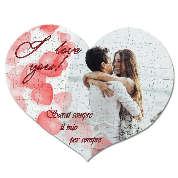 Puzzle cuore Forever