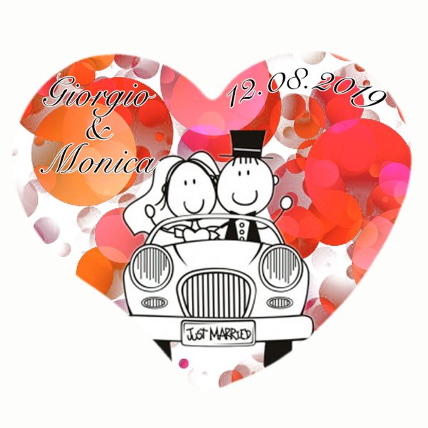 Calamita cuore Just murried