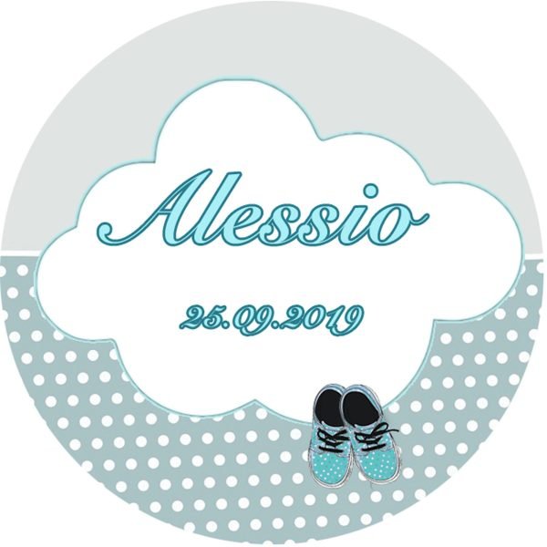 Calamita tonda Baby shoes