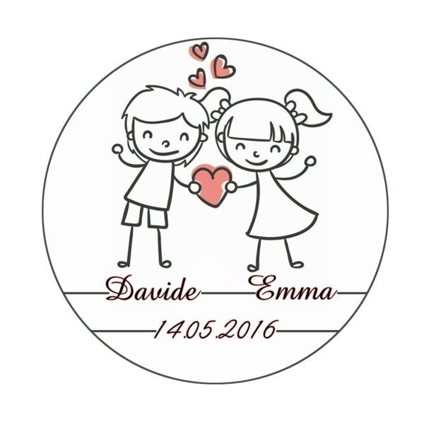 Calamita tonda Stylized