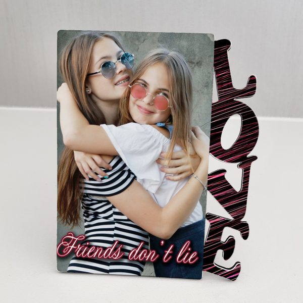 Cornice love Striature di colore