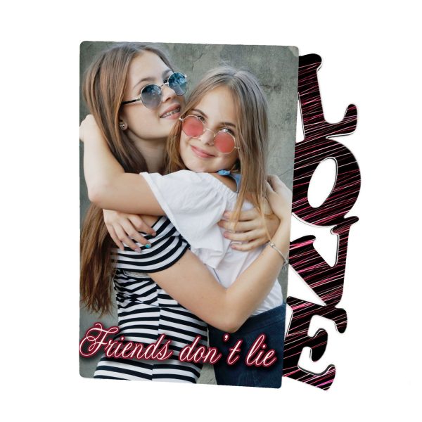 Cornice love Striature di colore