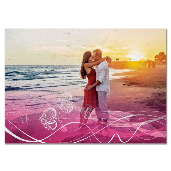 Puzzle Cuori e strisce