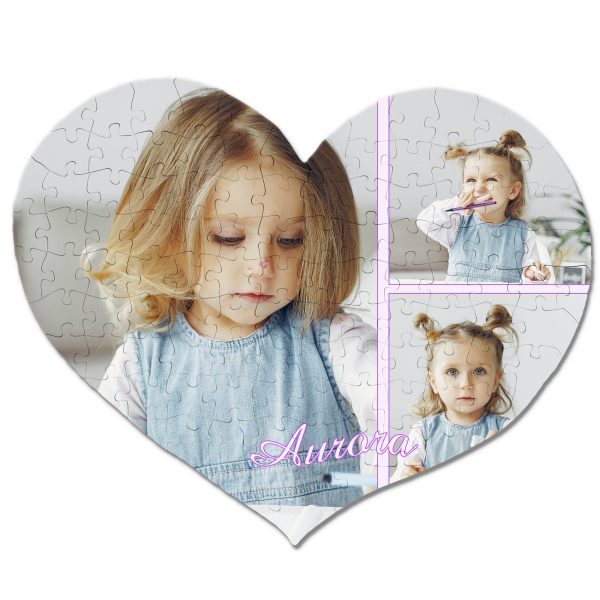 Puzzle cuore Trio