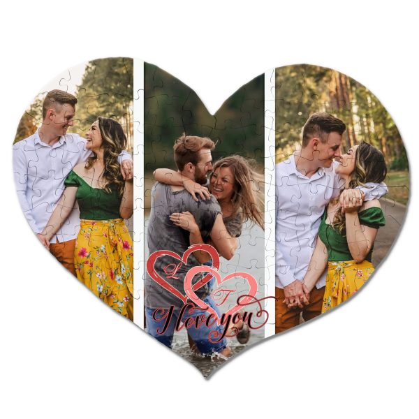 Puzzle cuore Trittico