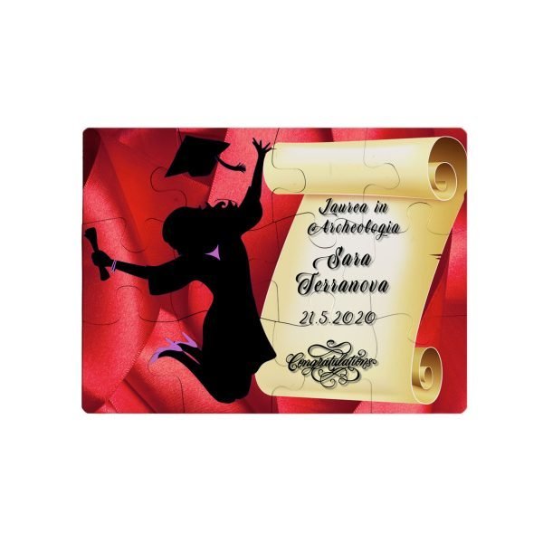 Puzzle magnetico Laurea