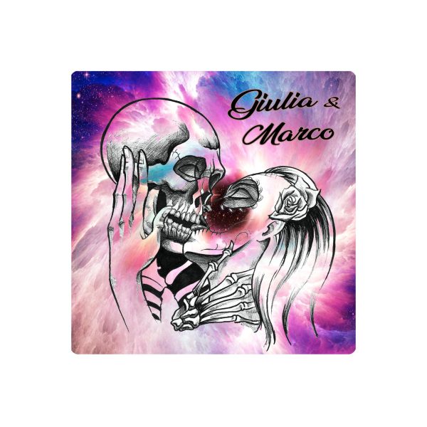 Sottobicchiere Skull Kiss