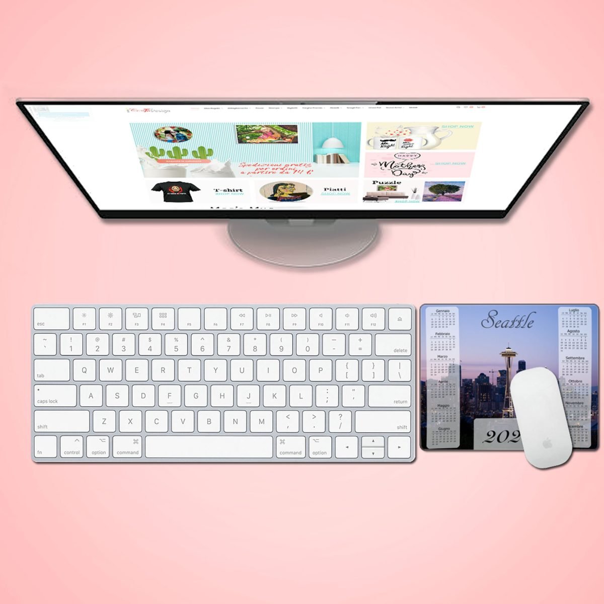 creatudesign.com Tappetino mouse Seattle - immagine 2