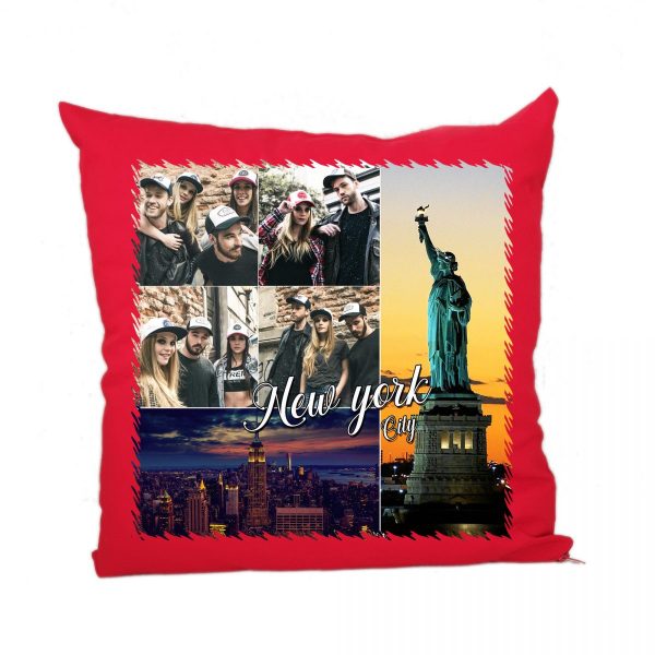 Cuscino in cotone New york