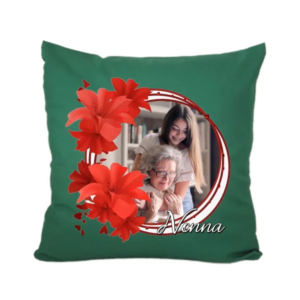 Cuscino in cotone Flowers