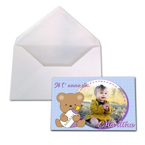 Biglietto di Auguri compleanno Orsetta