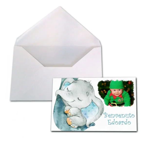 Biglietto di Auguri per bambini Edoardo