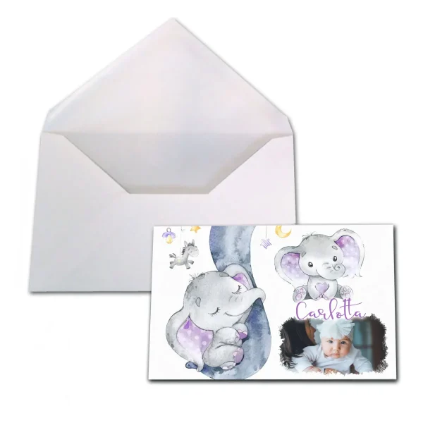Biglietto di Auguri per bambini Carlotta