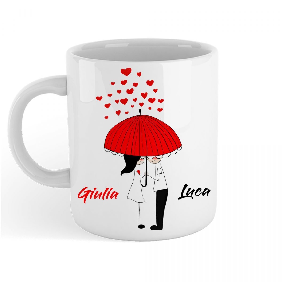 creatudesign.com Tazza Mug Cuori - immagine 2