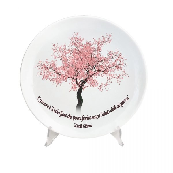 Piatto Decorativo Albero di Ciliegio