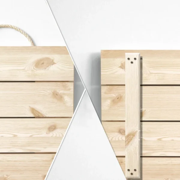 Stampa su listelli in legno Aroon