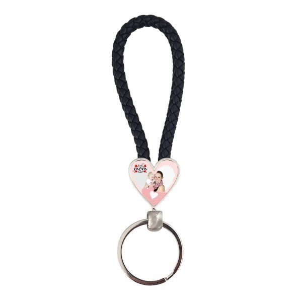 Portachiavi in pelle Heart