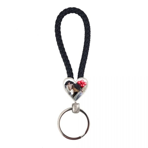 Portachiavi in pelle Love is in the air