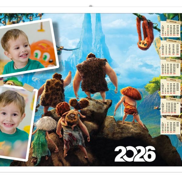 Calendario Croods