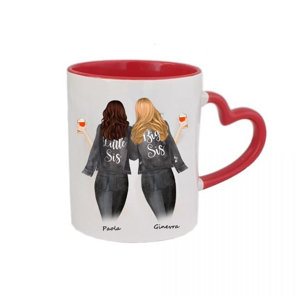Tazza mug heart Best sister