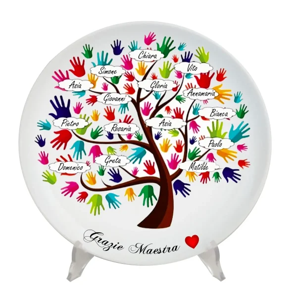 Piatto Decorativo Albero Maestro