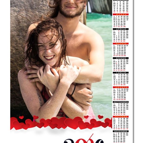 Calendario Cuori