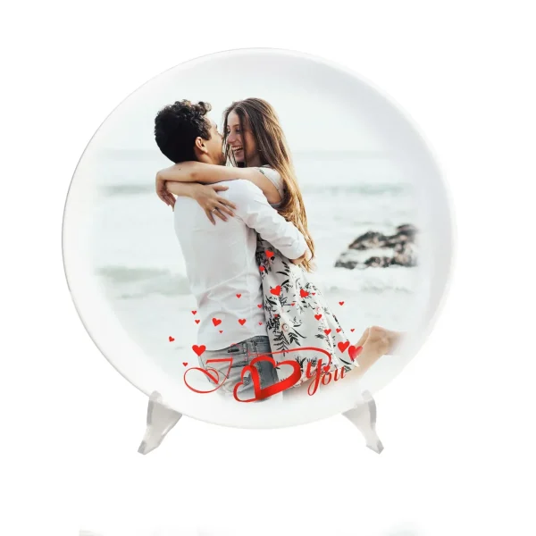 Piatto Decorativo I Love You
