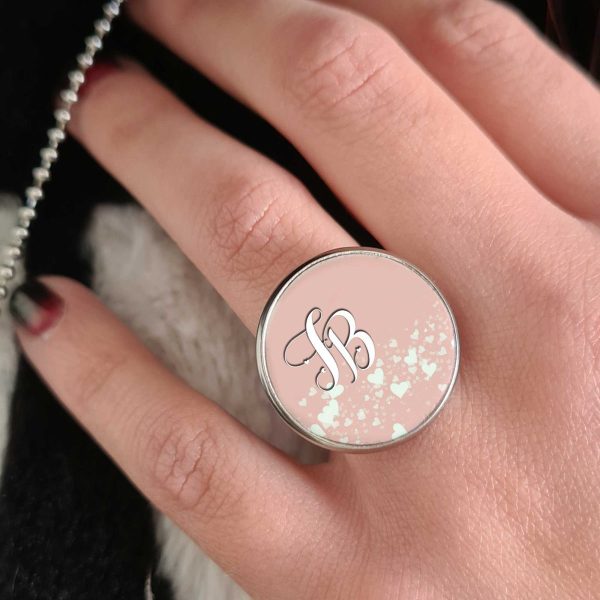 Anello personalizzato Candy Pink