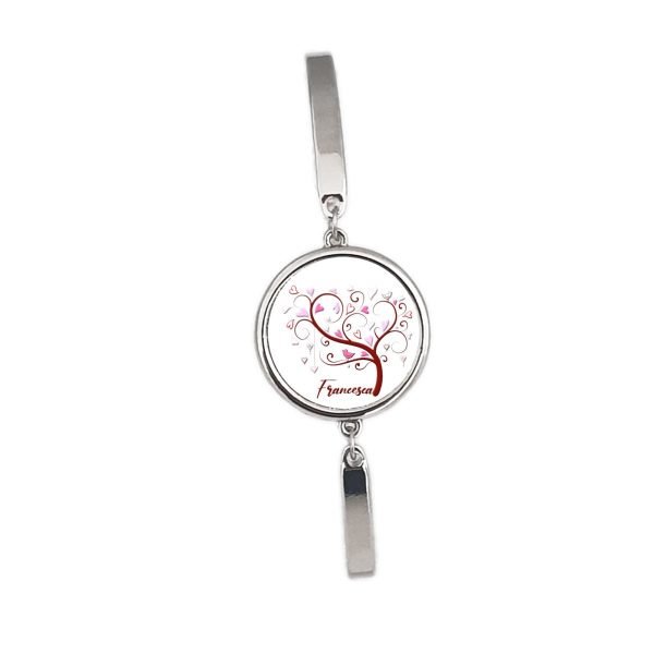 Bracciale con nome Albero della vita