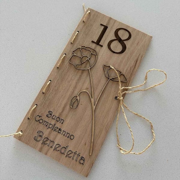 Portabanconote Personalizzabile in Legno