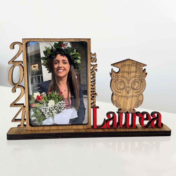 Cornice Laurea Personalizzata in Legno